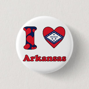 Chapa Redonda De 2,5 Cm Amo Arkansas