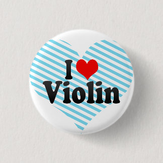 Chapa Redonda De 2,5 Cm Amo el violín