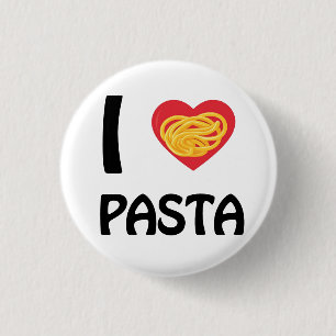 Chapa Redonda De 2,5 Cm Amo la pasta