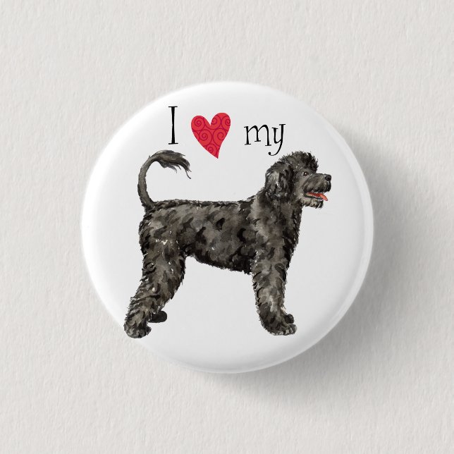 Chapa Redonda De 2,5 Cm Amo mi PWD (Anverso)