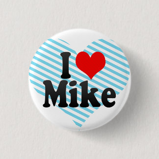 Chapa Redonda De 2,5 Cm Amo Mike