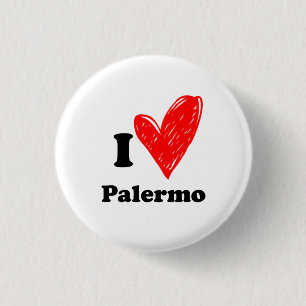 Chapa Redonda De 2,5 Cm Amo Palermo