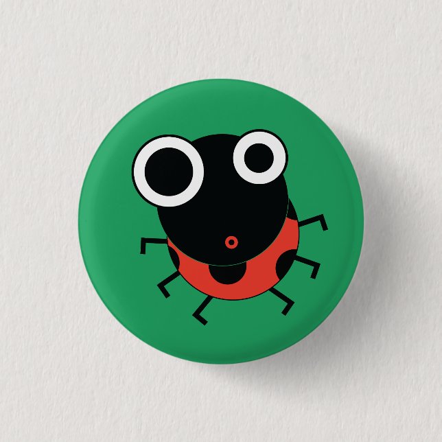 Chapa Redonda De 2,5 Cm Amor, amor, amor (Anverso)