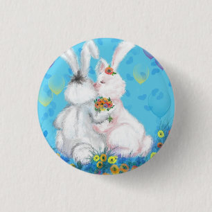 Chapa Redonda De 2,5 Cm Amor dulce - Beso