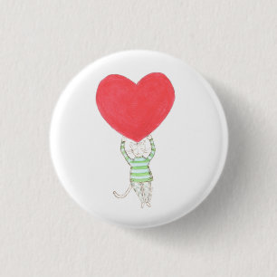 Chapa Redonda De 2,5 Cm amor, l'amour, amore