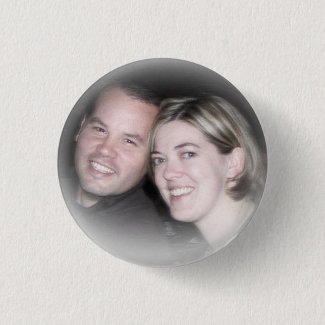 Chapa Redonda De 2,5 Cm ¡Amor verdadero! (Anverso)