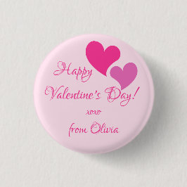 Chapa Redonda De 2,5 Cm Amor y besos