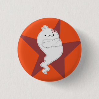 Chapa Redonda De 2,5 Cm Angry little ghost