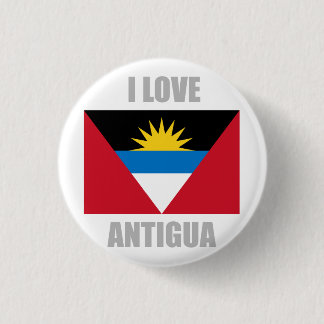 Chapa Redonda De 2,5 Cm Antigua y Barbuda
