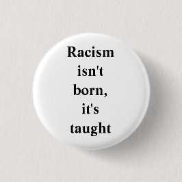 CHAPA REDONDA DE 2,5 CM ANTIRRACISMO