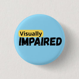 Chapa Redonda De 2,5 Cm apoyar la sensibilización con problemas visuales