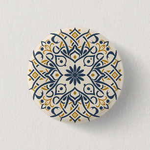 Chapa Redonda De 2,5 Cm arabesco