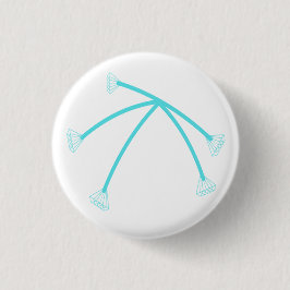 Chapa Redonda De 2,5 Cm Árbol de Diamante Ligero para nuevas camisetas