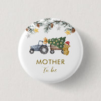 Árbol de Navidad Tractor Oso Madre Futuro Bebé Cum