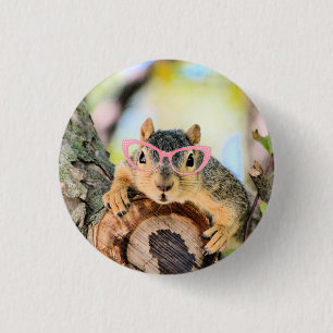 Chapa Redonda De 2,5 Cm ardilla de moda