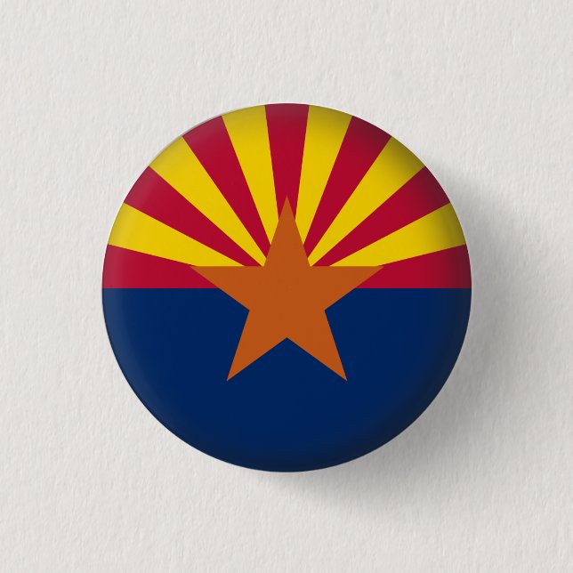 Chapa Redonda De 2,5 Cm Arizona redondo (Anverso)