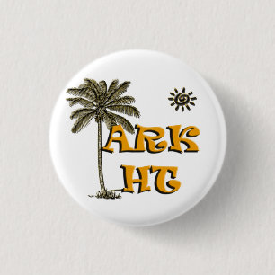 Chapa Redonda De 2,5 Cm ARK HT Tropical pin