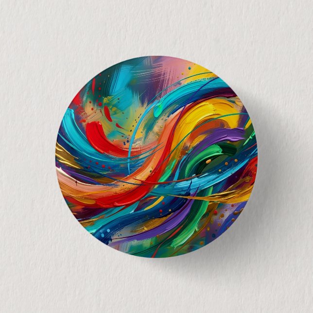 Chapa Redonda De 2,5 Cm Arte & Estilo (Anverso)