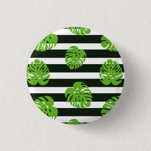 Chapa Redonda De 2,5 Cm Arte Tropical Sunset