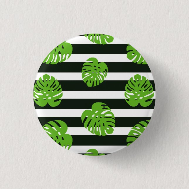 Chapa Redonda De 2,5 Cm Arte Tropical Sunset (Anverso)