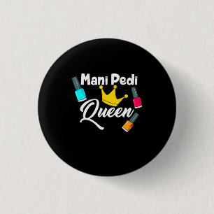Chapa Redonda De 2,5 Cm Artista de Queen Nail