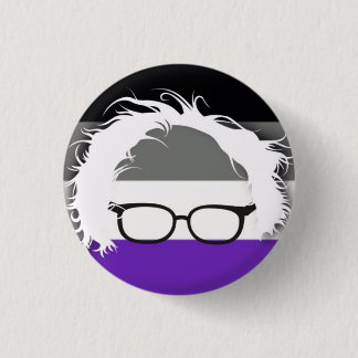 Chapa Redonda De 2,5 Cm Asexuals para las chorreadoras de Bernie