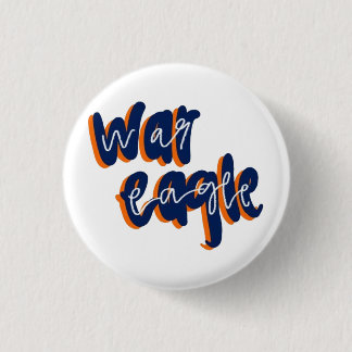 Chapa Redonda De 2,5 Cm AU Gameday Button