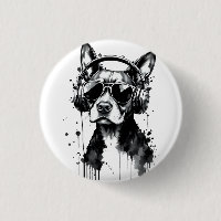 Auriculares Guay Dog Mascotas cortos Tinta blanca