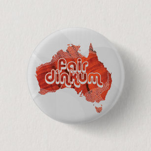 CHAPA REDONDA DE 2,5 CM AUSTRALIA FAIR DINKUM