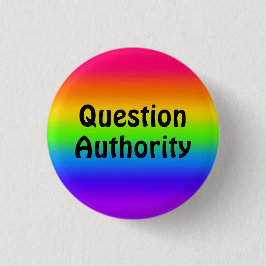Chapa Redonda De 2,5 Cm Autoridad de preguntas
