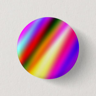 Chapa Redonda De 2,5 Cm Azul rosa oscuro color de agua abstracto arcoiris 