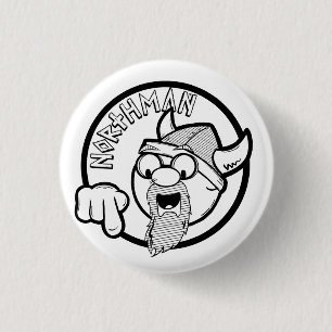 Chapa Redonda De 2,5 Cm Badge de Northman