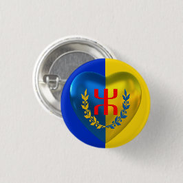 Chapa Redonda De 2,5 Cm Badge Kabylie Libre 2023