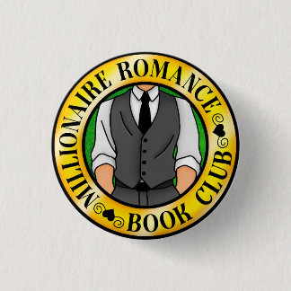 Chapa Redonda De 2,5 Cm Badge Millionaire Romance Book Club