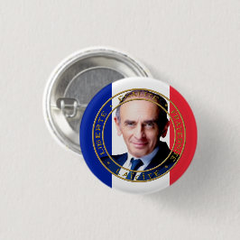 Chapa Redonda De 2,5 Cm Badge Rond 2,50 Cm Zemmour presidente
