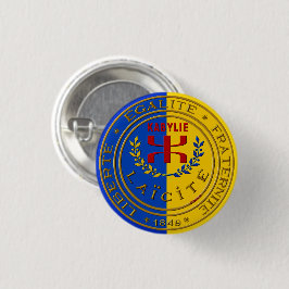 Chapa Redonda De 2,5 Cm Badge rond, Kabylie laïque