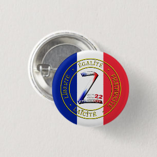 Chapa Redonda De 2,5 Cm badge votez zemmour