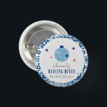 Chapa Redonda De 2,5 Cm Baile Queen Greek Musical disco novia ducha<br><div class="desc">Folletos musicales griegos de inspiración mediterránea Baile de favores de botón de ducha de novia Reina</div>