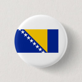 Chapa Redonda De 2,5 Cm Bandera bosnia, Bandera de Bosnia y Herzegovina