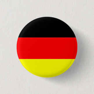 Chapa Redonda De 2,5 Cm Bandera de Alemania