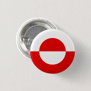 Chapa Redonda De 2,5 Cm Bandera de Erfalasorput Groenlandia