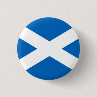 Chapa Redonda De 2,5 Cm Bandera de Escocia