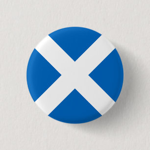 Chapa Redonda De 2,5 Cm Bandera de Escocia