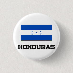Chapa Redonda De 2,5 Cm Bandera de Honduras