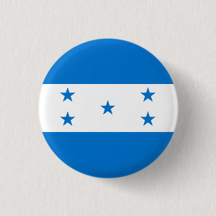 Chapa Redonda De 2,5 Cm Bandera de Honduras
