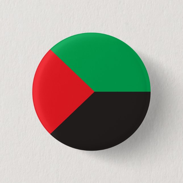 Chapa Redonda De 2,5 Cm Bandera de Martinica (Anverso)