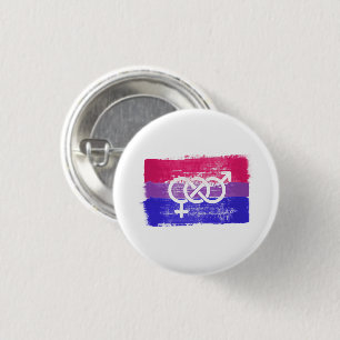 CHAPA REDONDA DE 2,5 CM BANDERA DE ORGULLO SÍMBOLO PINTADO