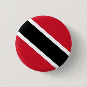 Chapa Redonda De 2,5 Cm Bandera de Trinidad y Tobago