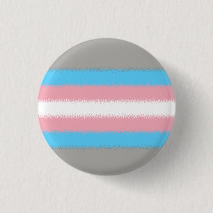 Chapa Redonda De 2,5 Cm Bandera del orgullo transversal