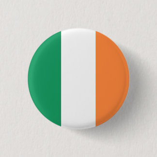 Chapa Redonda De 2,5 Cm Bandera irlandesa, Bandera de la República de Irla